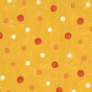  Moda Lollipop Banana Yellow Multi Dots Quilt Cotton Fabric 