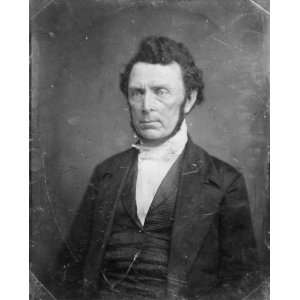  1840s photo Unidentified man, about 45 years of age, head 