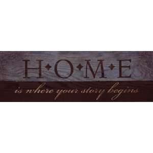  Home   Poster by N. Harbick (18x6)