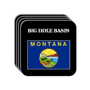 US State Flag   BIG HOLE BASIN, Montana (MT) Set of 4 Mini 