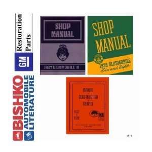  1937 1938 OLDSMOBILE Shop Service & Body Manual CD 