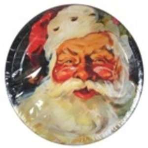  Brand Name Dinner Plate Christmas Santa Face Case Pack 72 
