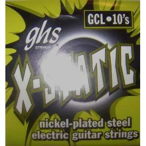  ghs Strings X static GCL 10s Musical Instruments
