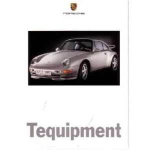  1996 PORSCHE 911 CARRERA Accessories Sales Folder Piece 