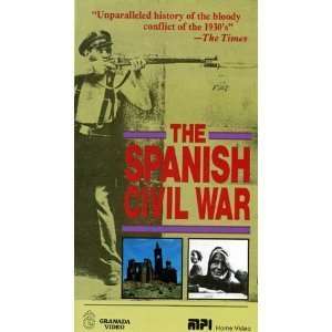    The Spanish Civil War   Volume 1 ONLY [VHS] 