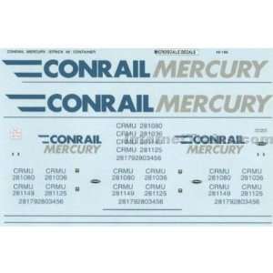  Microscale O Scale 48 Strick Container Decal Set 