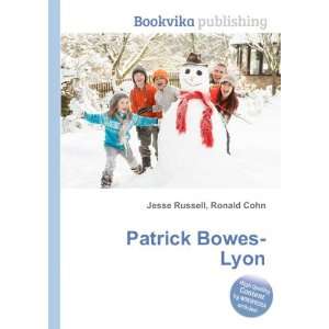  Patrick Bowes Lyon Ronald Cohn Jesse Russell Books