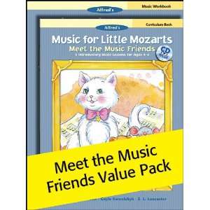  Music for Little Mozarts Meet the Music Friends Value Pack 