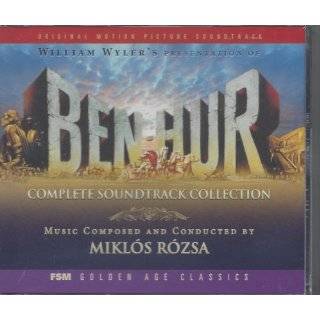 Ben Hur Complete Soundtrack Collection by Miklos Rozsa ( Audio CD )
