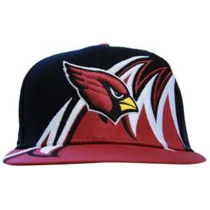   Snapback Hat (Black/Cardinal, One Size Fits Most)