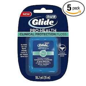   Glide Pro Health Clinical Protection Floss (3 pack) 38.2yds/35M each