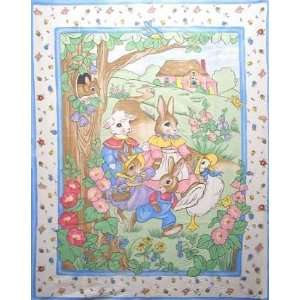  45 Wide Panel Story Time Fabric By The Panel Arts 