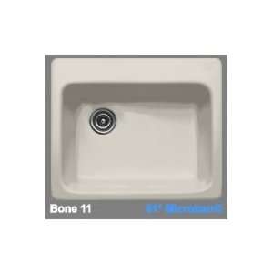   10 Bristol Single Bowl Kitchen Sink Self Rimming Three Hole 10 3 61