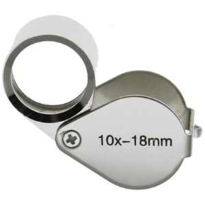  SE 10X Power, 18mm Lens, Doublet Chrome Plated, Round Body 
