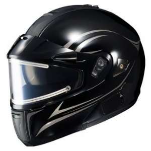  NEW HJC SNOW IS MAX HELMET WITH ELECTRIC LENS, BLACK, XL 