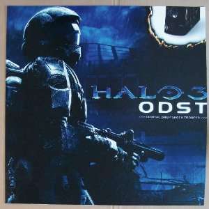  Halo 3 Odst Game Poster 25 X 29 3/4