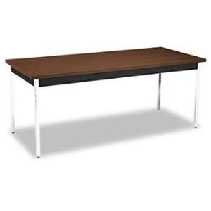   Utility Table, Rectangular, 72w x 30d x 29h, Columbian Walnut by HON