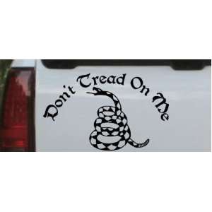 Black 38in X 23.4in    Gadsden Flag Dont Tread On Me Military Car 