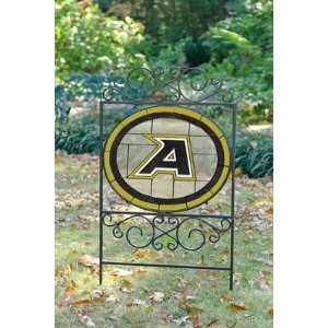  ARMY BLACK KNIGHTS Team Logo STAINED GLASS YARD SIGN (20 