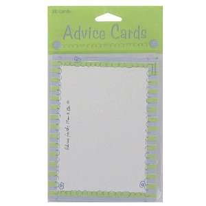  24 Packs of 20 Mom to Be Advice Cards