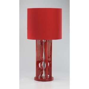  Addy Red Table Lamp
