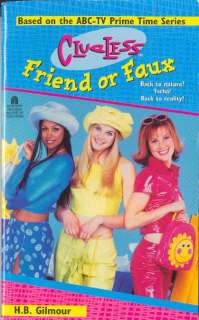 Friend or Faux   Clueless TV Tie in Paperback  