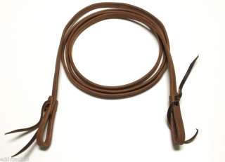Contest Reins 1/2 X 8 Soft Heavy Oiled Harness Leather Brand New 