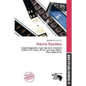  Harris Savides (9786136555928) Germain Adriaan Books