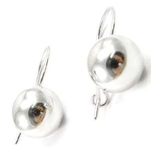  Earrings silver Billes 10 mm (0. 39). Jewelry