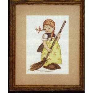  Little Sweeper M.j. Hummel Counted Cross Stitch Arts 