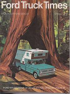 Ford Truck Times, Spring 1970  