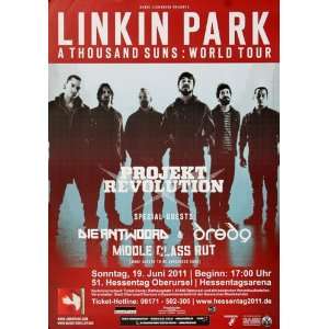 Linkin Park   Hessentag 2011   CONCERT   POSTER from GERMANY