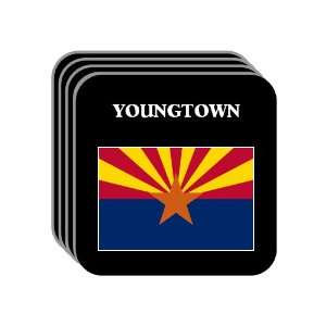  US State Flag   YOUNGTOWN, Arizona (AZ) Set of 4 Mini 