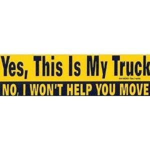  I Wont Help You Move Automotive