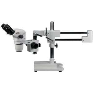 New 6.7x 45x Brinocular Stereo Microscope on 3D Boom  