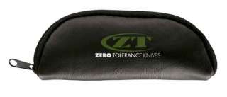 Zero Tolerance Zipper Pouch, ZT Knife Storage Pouch NEW  