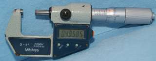   inch Digital Electronic Micrometer .00005 Machinist Tool  