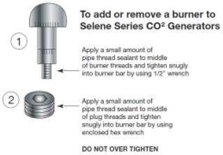 We have the Titan Selene 1 & 2 CO2 Generators in our  store