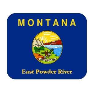   Flag   East Powder River, Montana (MT) Mouse Pad 