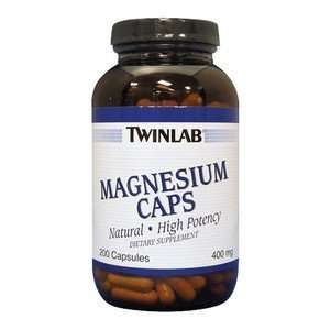  Twinlab Magnesium 400 mg 200 Capsules Health & Personal 