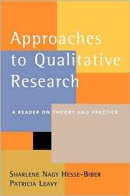 Approaches to Qualitative Research A Reader on Theory and Practice 