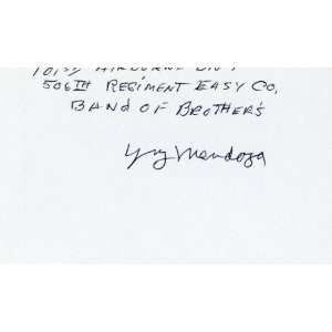  Ynez Mendoza Autographed Signature Card 