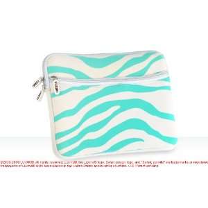  Turquoise / White Zebra Universal Soft 10.2 Inch 