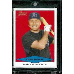  2007 Bowman Heritage Prospects # BHP79 Chris Nowak (XRC 