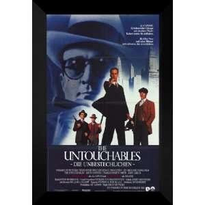  The Untouchables 27x40 FRAMED Movie Poster   Style B