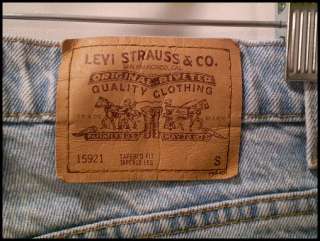 vtg LEVIS 951 ORANGE TAB RELAXED FIT TAPERED 10 SHORT  