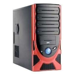  ATX Mid Tower Case Red 450W
