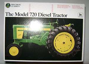 John Deere 720 Diesel Tractor Precision #10 NEW IN BOX 1/16 1996 jd 