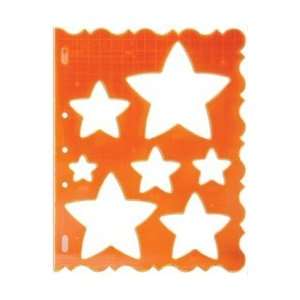 Fiskars ShapeTemplates 8.5X11 Stars 04800 4856; 3 Items/Order