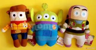   ALIEN & WOODY & BUZZ Toy Story Plush Doll Set ~ 12 inch NWT  